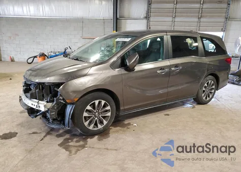 2022 Honda Odyssey Exl из США, поврежденный, VIN 5FNRL6H70NB062848